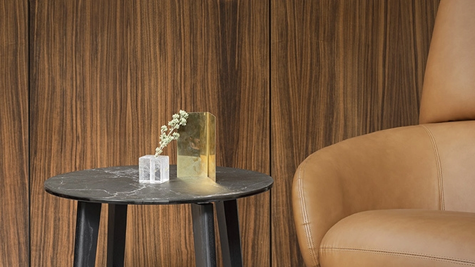 Tavolino rotondo Abrey di Calligaris