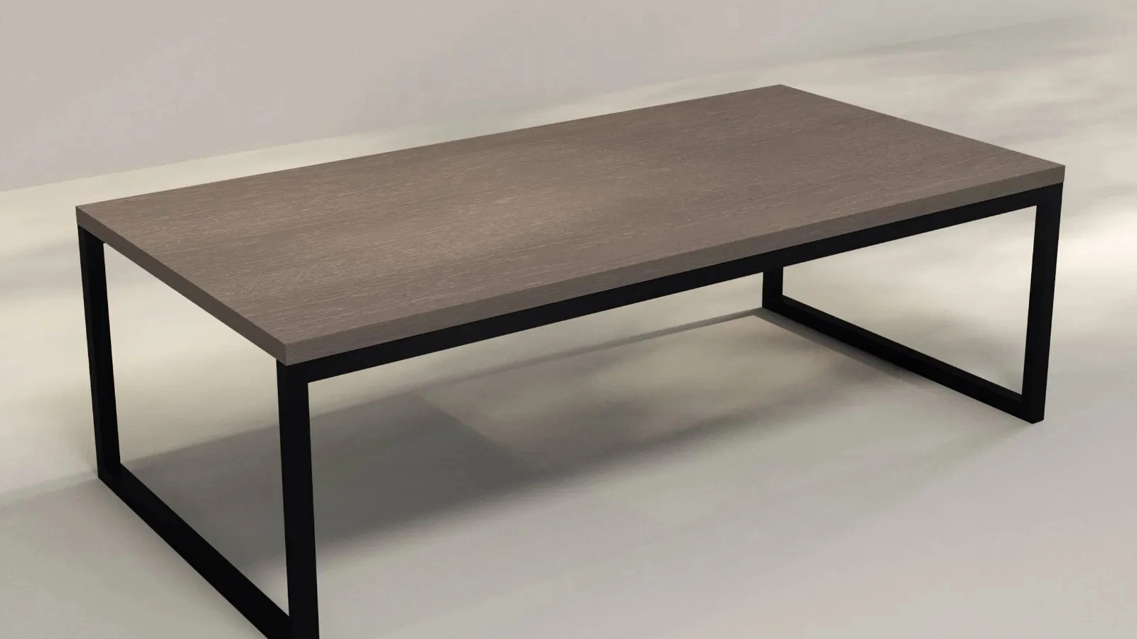 Tavolino da soggiorno in legno Bridge di Fratelli Mirandola