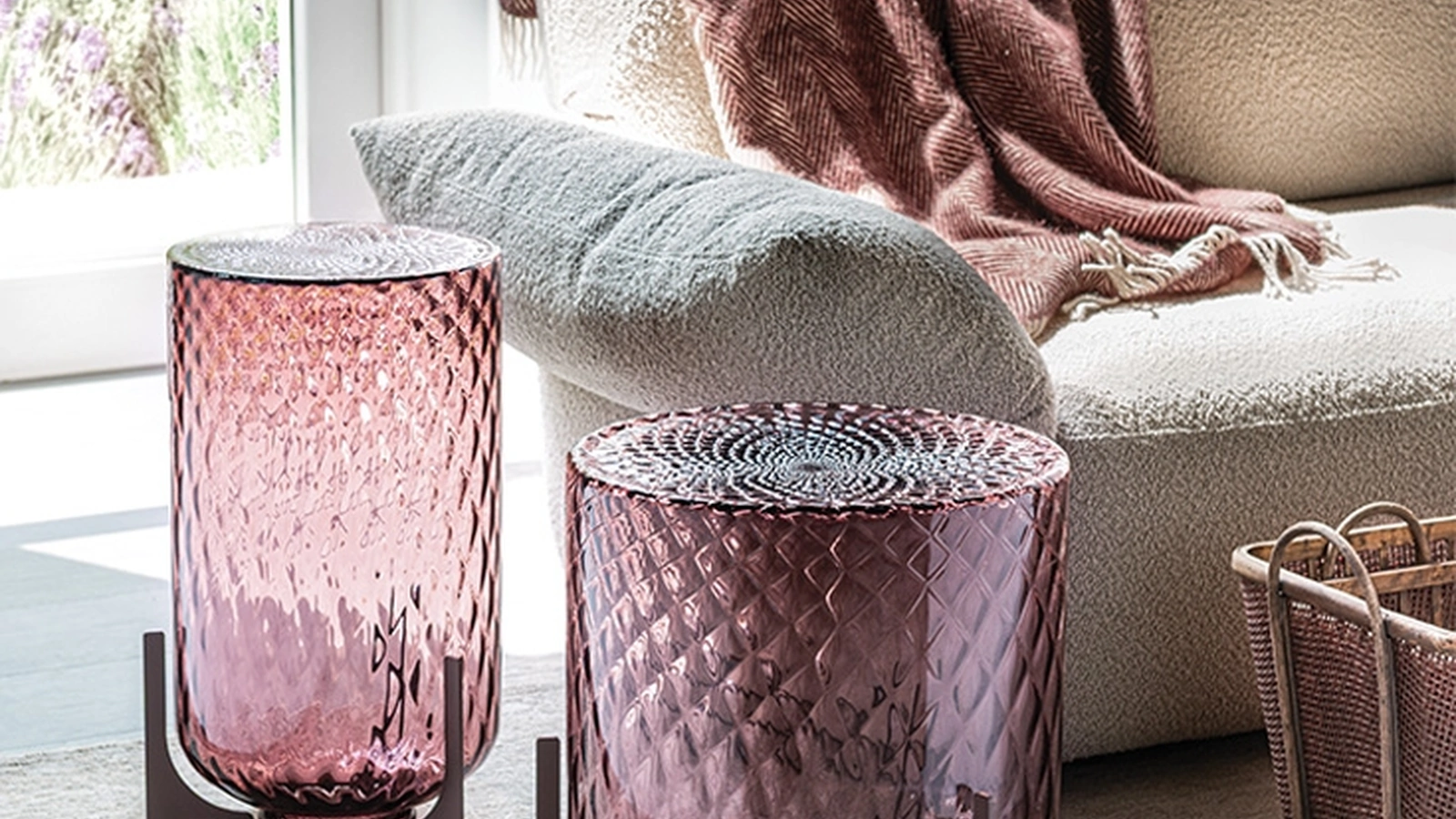 Tavolino in vetro soffiato Dodo di Cattelan Italia