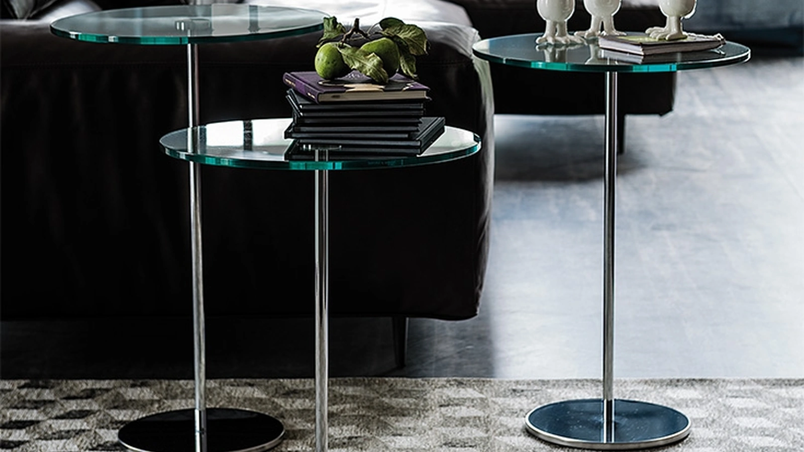 Tavolino rotondo Gliss di Cattelan Italia