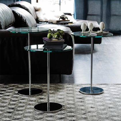 Tavolino rotondo Gliss di Cattelan Italia