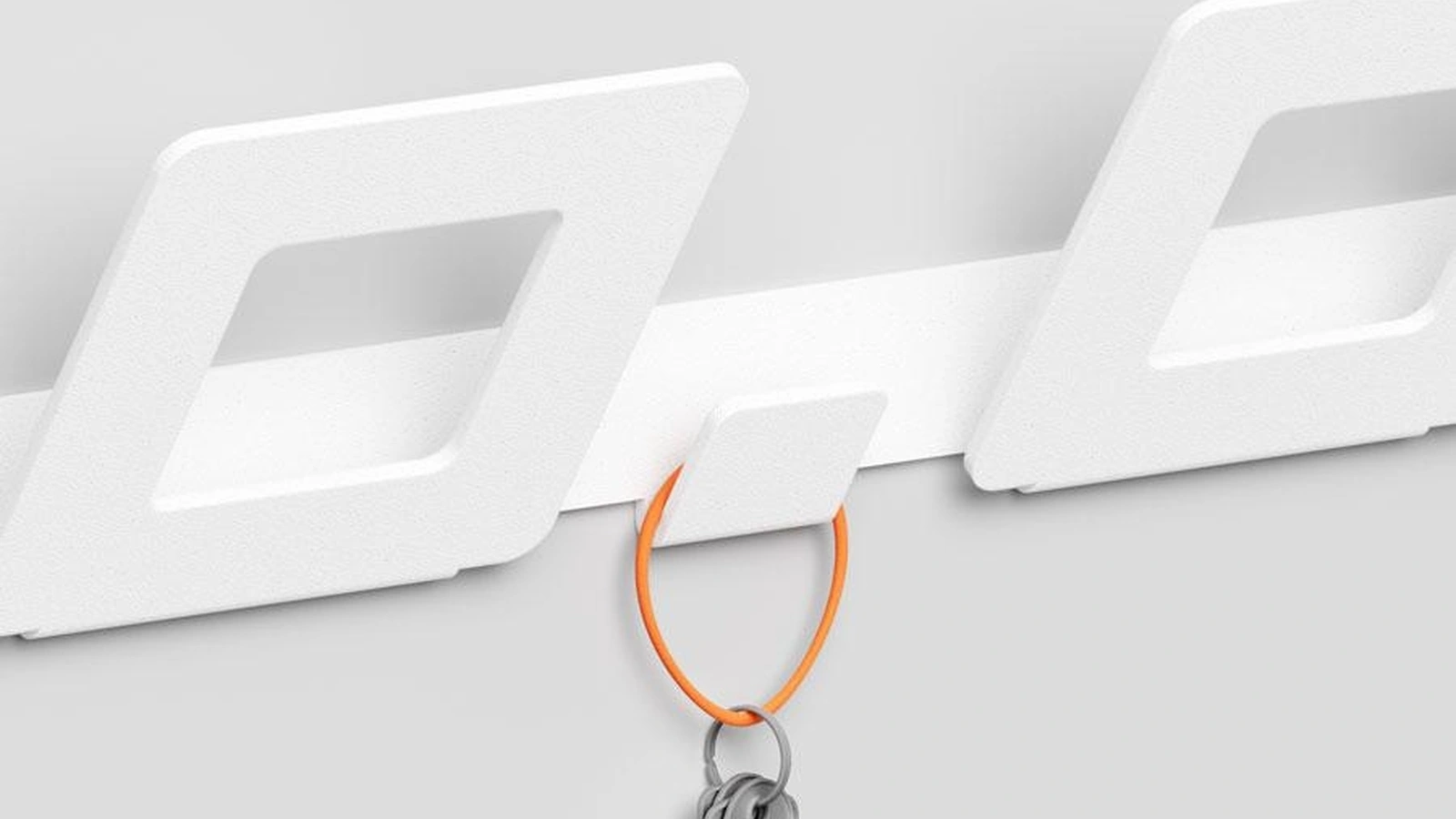 Appendiabiti da parete in acciaio verniciato Hang di Pezzani