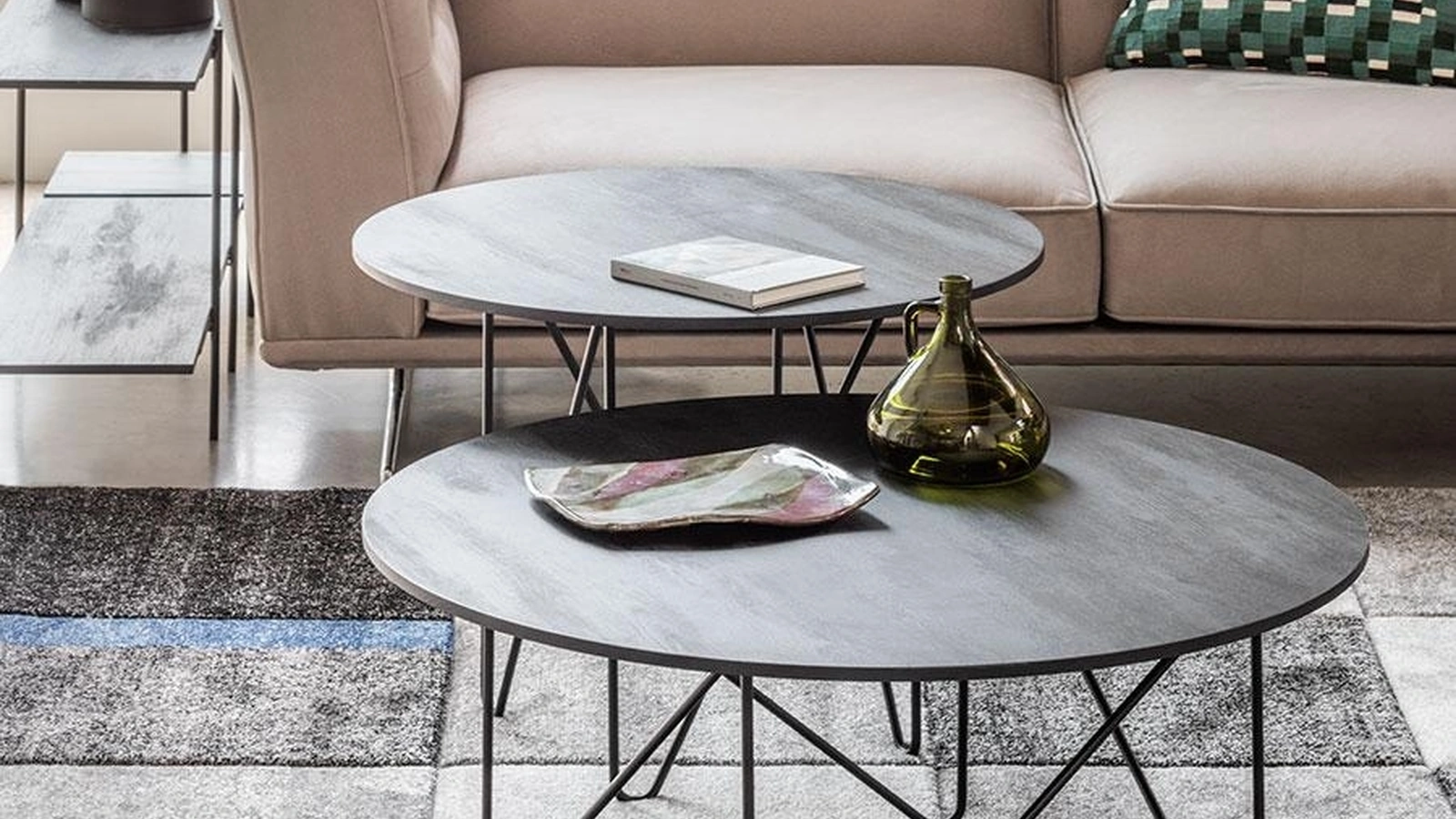 Tavolino rotondo Shape di Pezzani