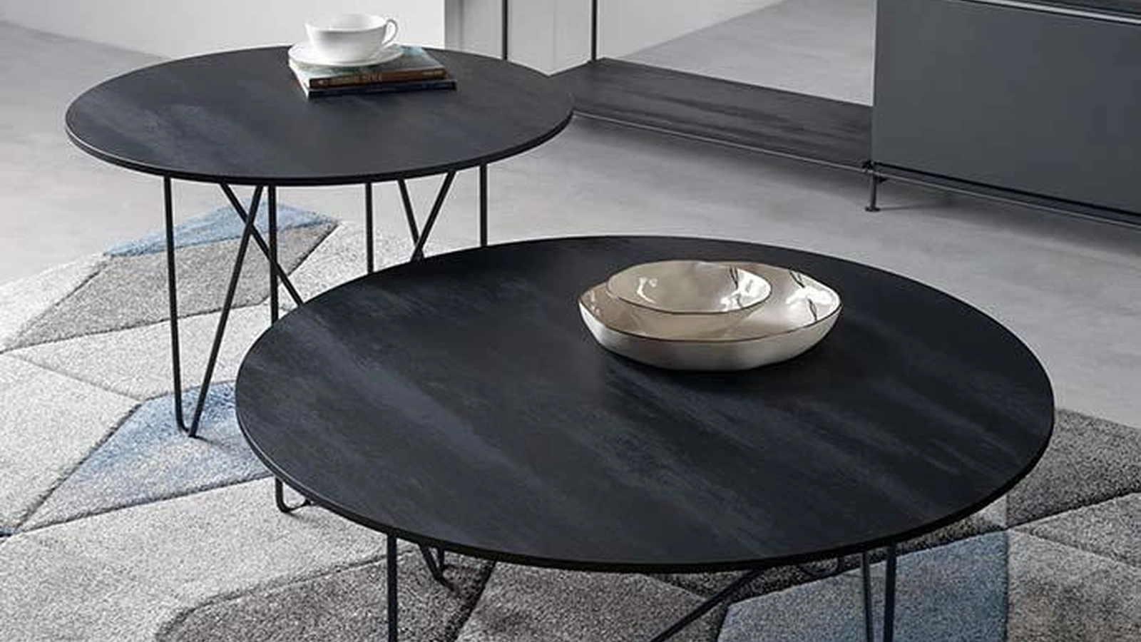 Tavolino rotondo Shape di Pezzani