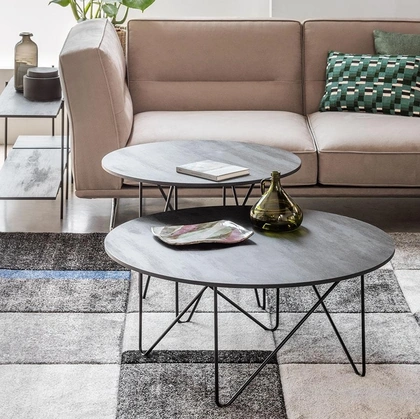 Tavolino rotondo Shape di Pezzani