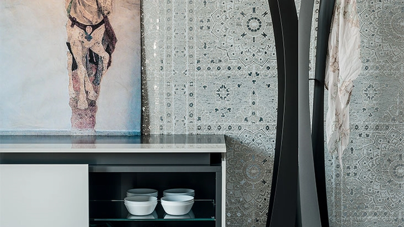 Appendiabiti in acciaio verniciato Valdo di Cattelan Italia