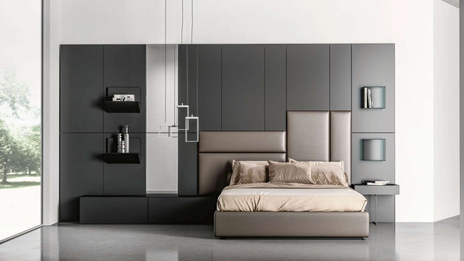 Lampada a sospensione Brassie in metallo di Ronda Design