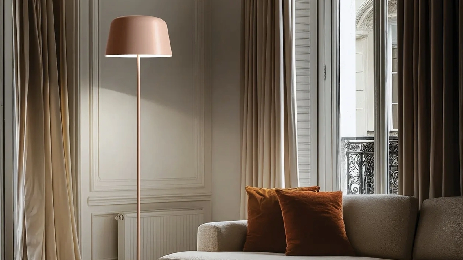 Lampada da terra Delfi di Linea Light