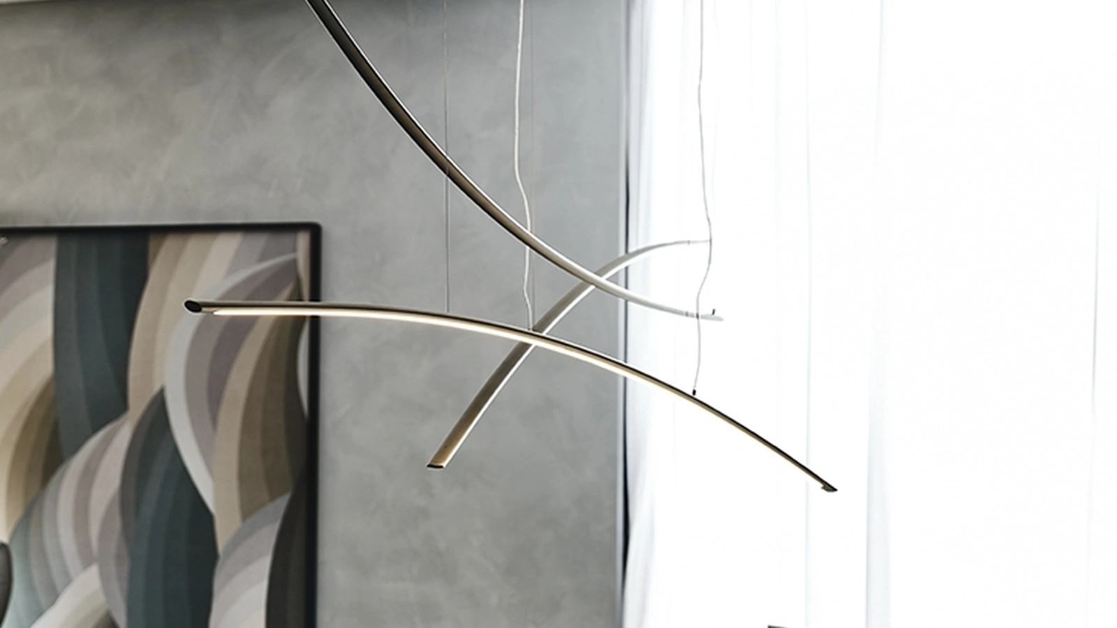 Lampada a sospensione Katana di Cattelan Italia