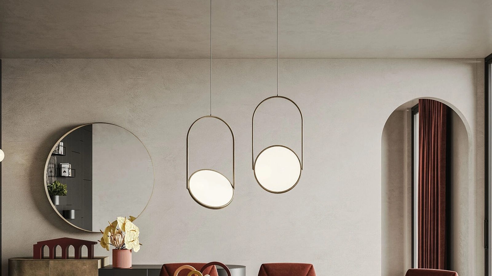 Lampada a sospensione Lift di Ronda Design