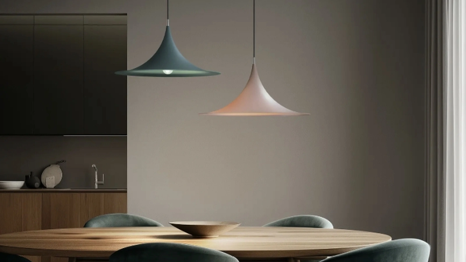 Lampada a sospensione Morgana di Linea Light