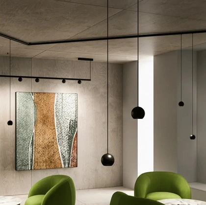 Lampada Node System a sospensione di Linea Light