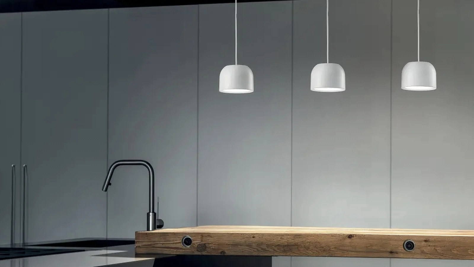 Lampada a sospensione Outlook di Linea Light