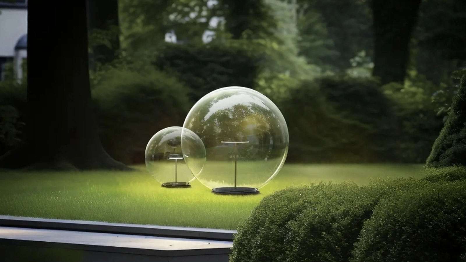 Lampada Rolling Sky Outdoor in PMMA di Linea Light