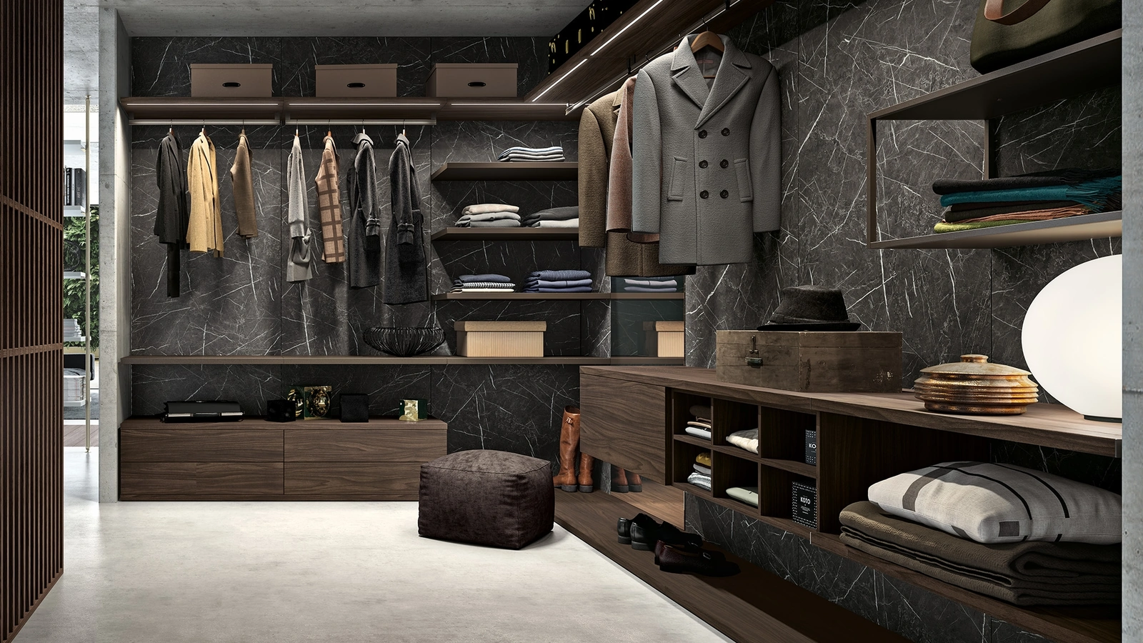 Cabina Armadio Kreo GH9010 di Abitare Mobilstella