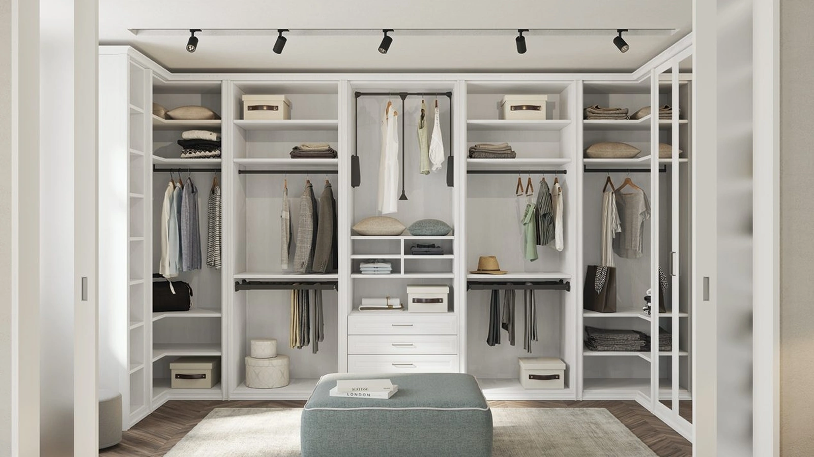 Cabina Armadio Arcadia AM101 di Colombini Casa