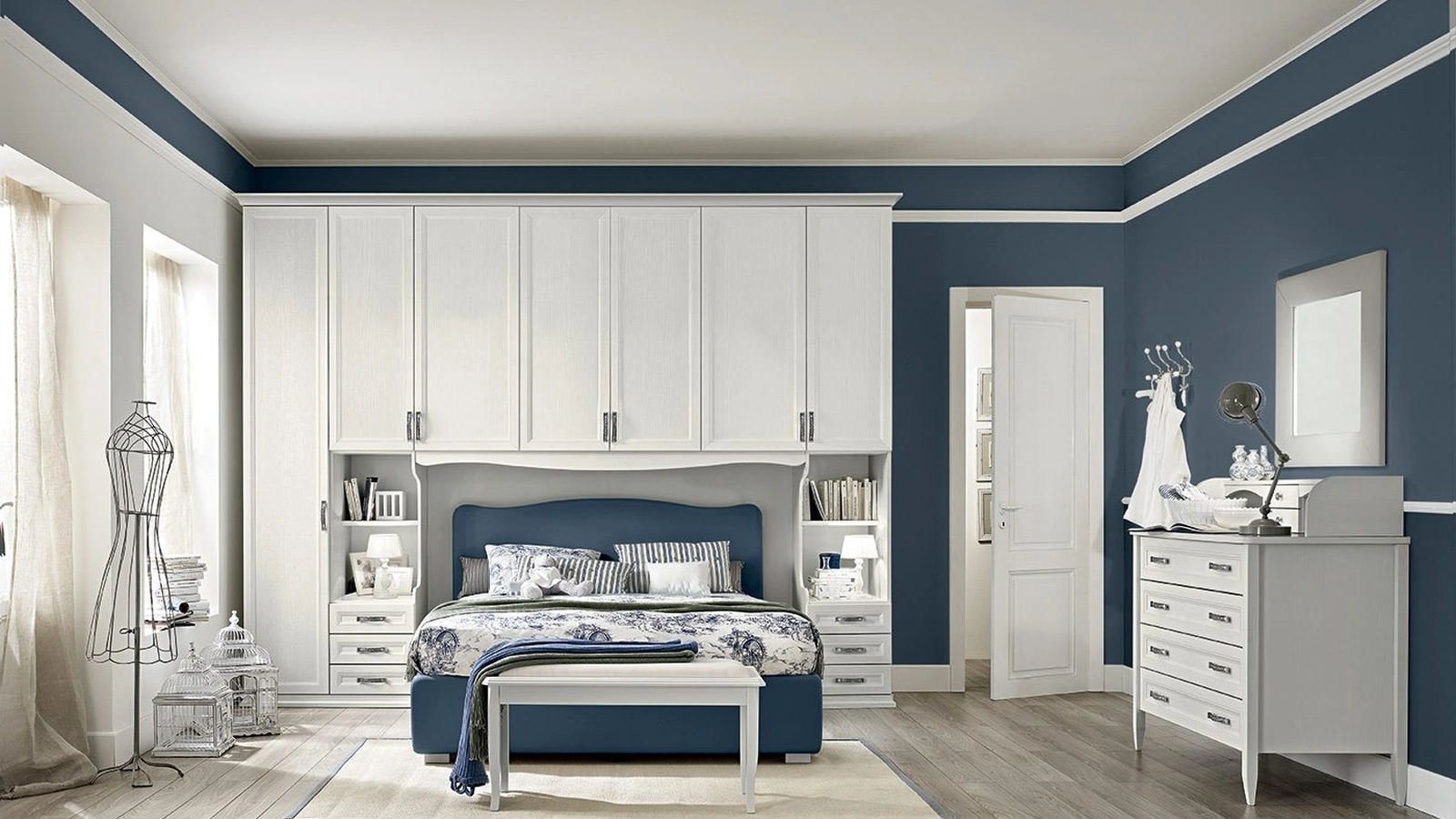 Armadio con ante battenti Arcadia AM221 di Colombini Casa