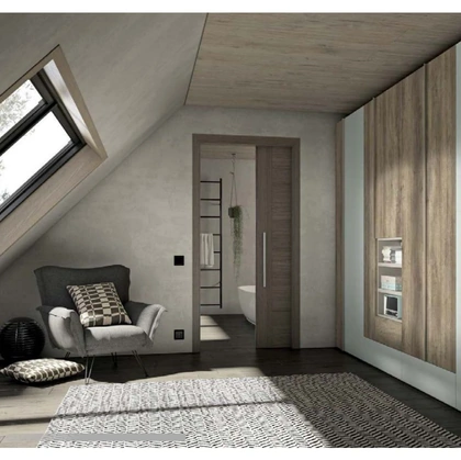 Armadio con ante battenti Profilo GD1060 di Abitare Mobilstella