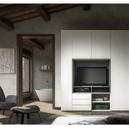 Armadio con ante battenti Profilo GD1075 di Abitare Mobilstella