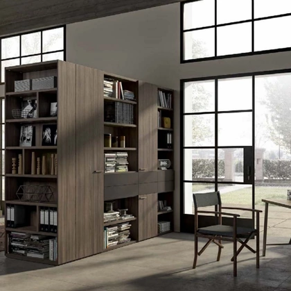 Armadio Bifacciale Interparete Over GD1085 di Abitare Mobilstella