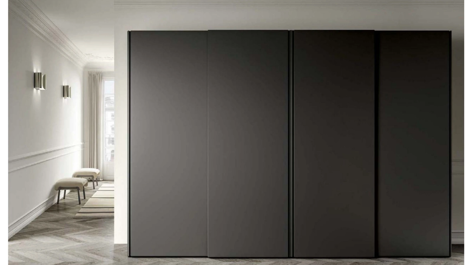 Armadio con ante scorrevoli Class GD5025 di Abitare Mobilstella