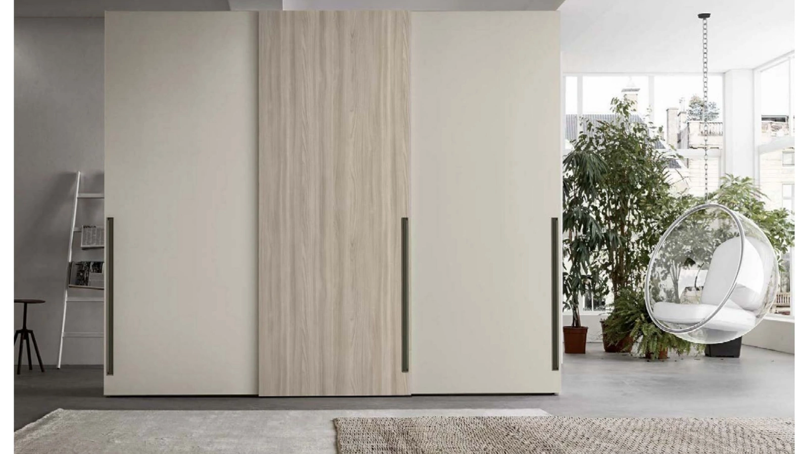 Armadio con ante scorrevoli Derby GD5010 di Abitare Mobilstella