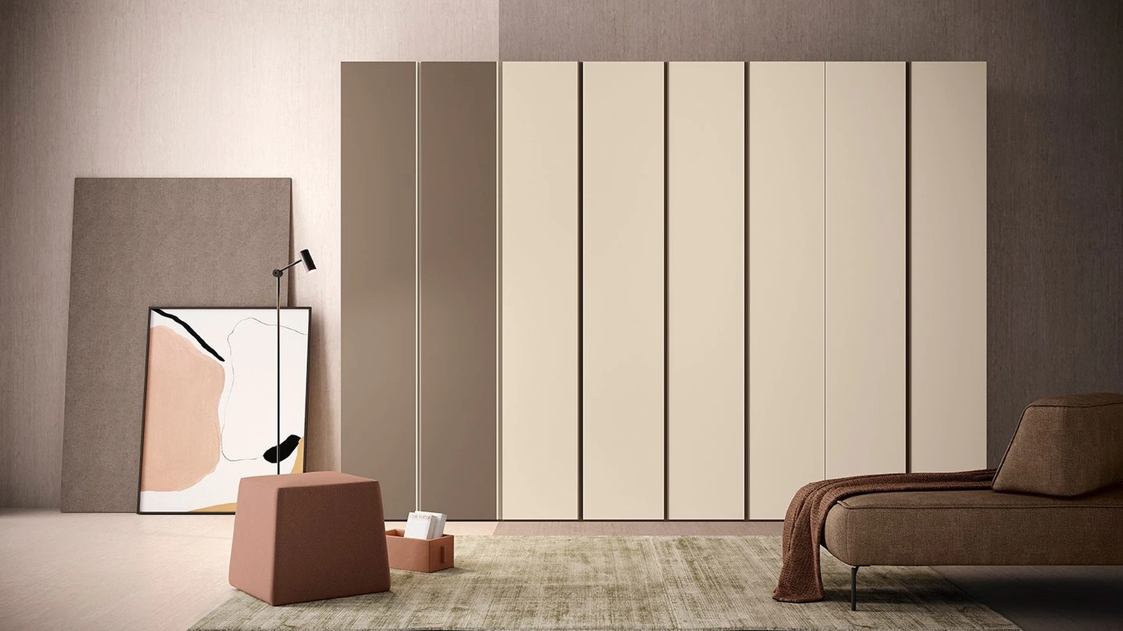 Armadio con ante battenti Golf Utility 28 di Colombini Casa