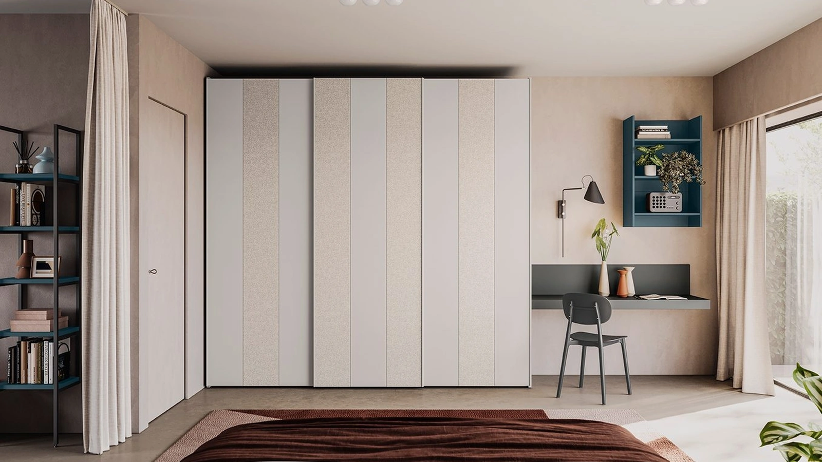 Armadio con ante scorrevoli Golf Utility 34 di Colombini Casa