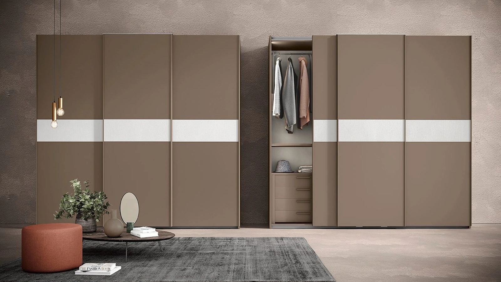 Armadio con ante scorrevoli Golf Utility 37 di Colombini Casa