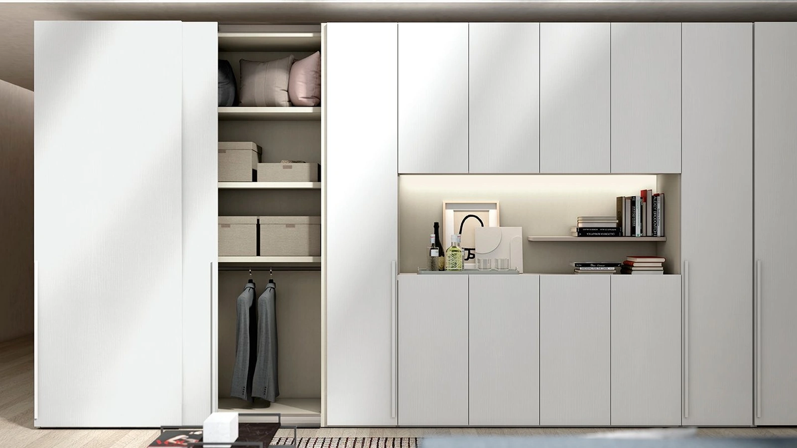 Armadio con ante battenti Golf W08 di Colombini Casa