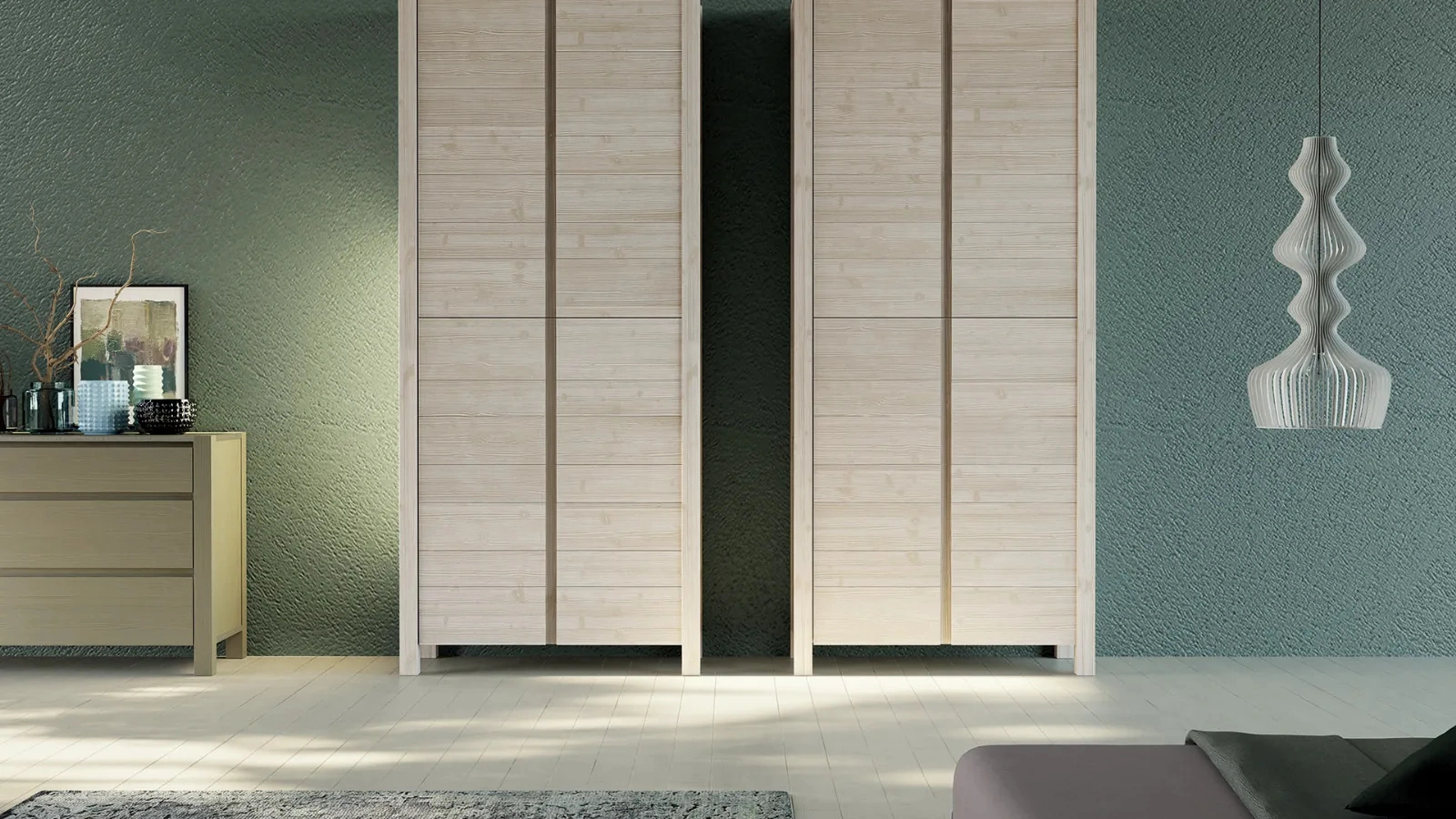 Armadio Londra con ante battenti in legno di Fratelli Mirandola