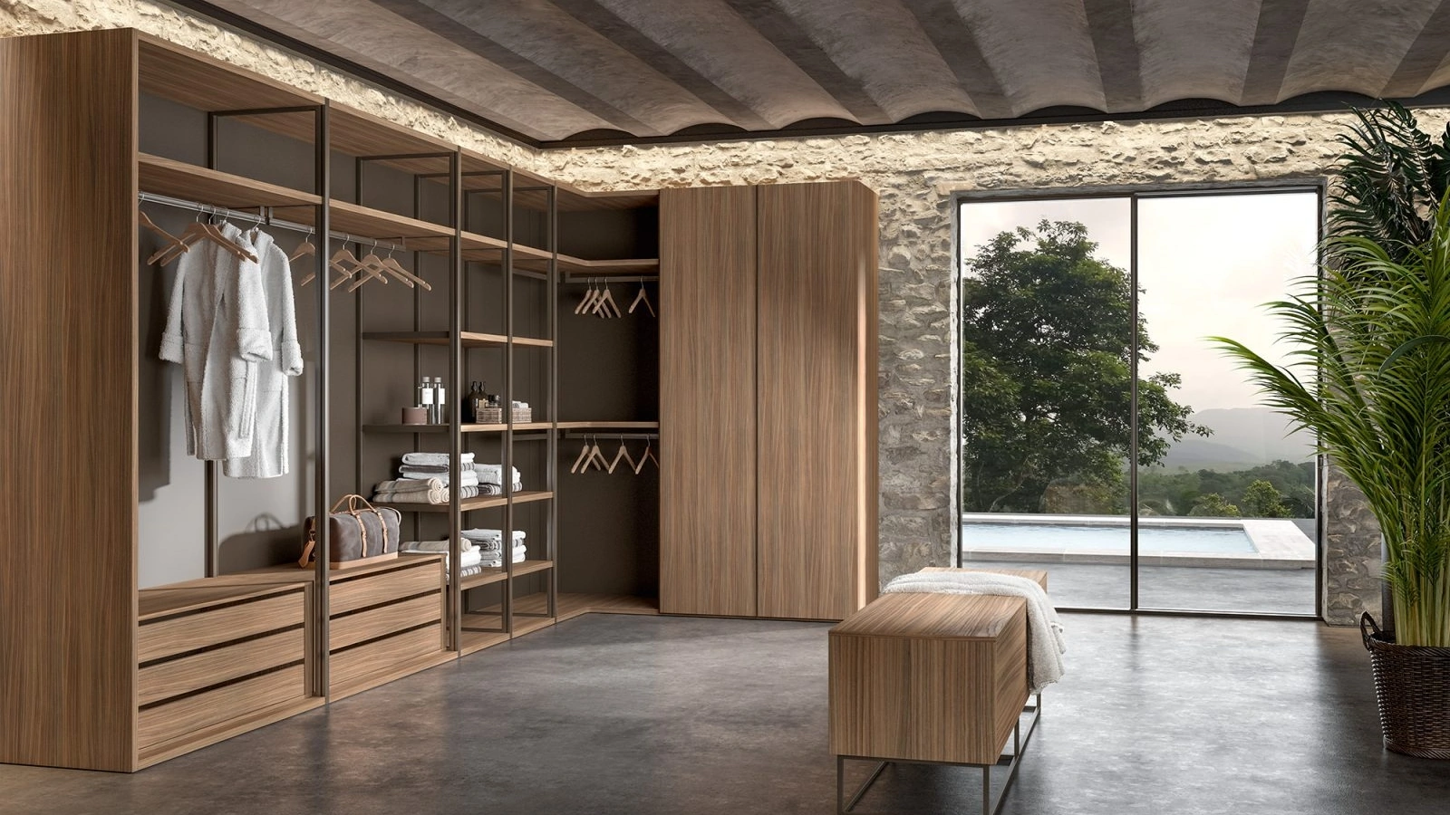 Cabina Armadio Multifunzione di Abitare Mobilstella