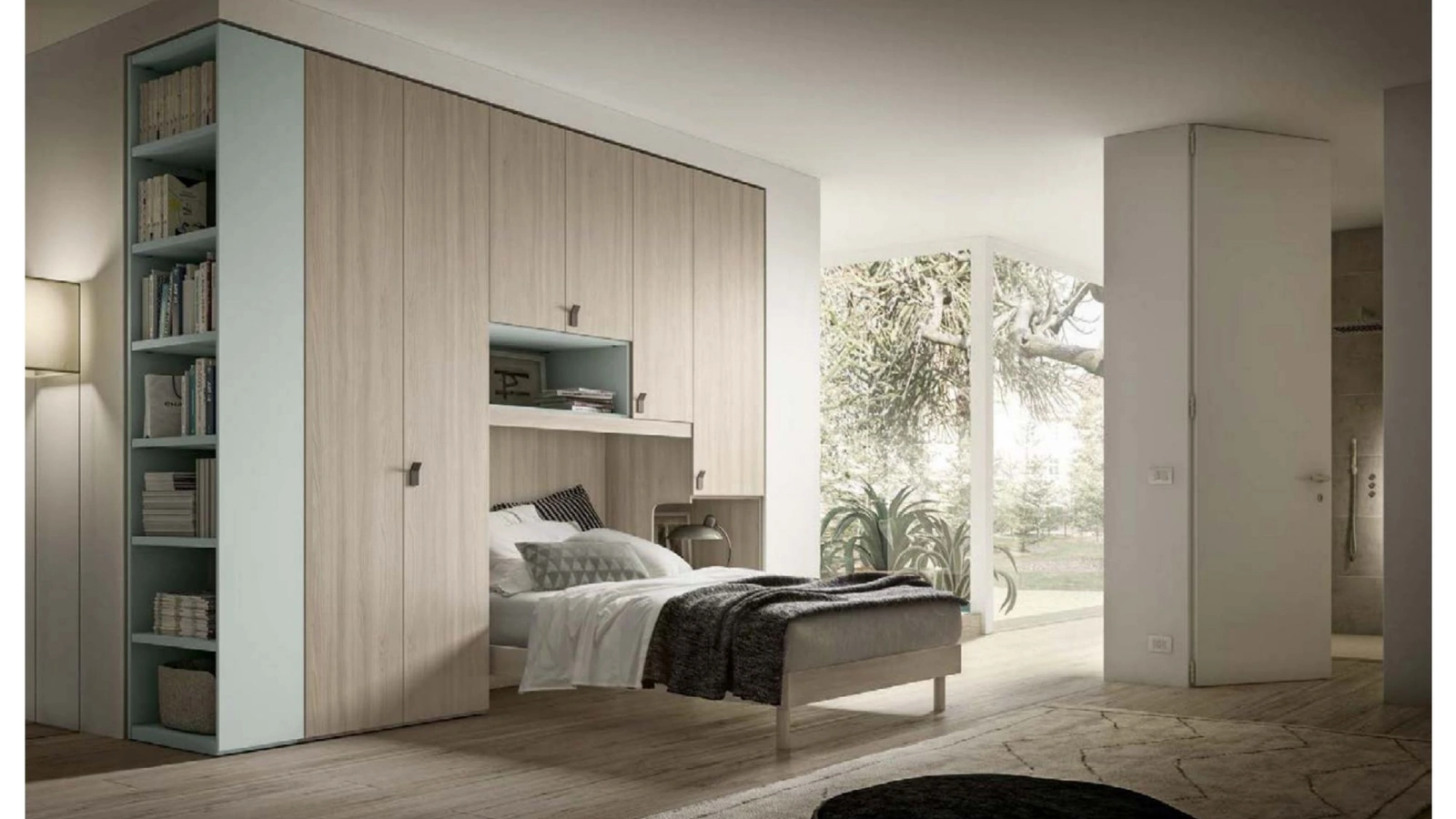 Armadio a ponte Urban GD1130 di Abitare Mobilstella