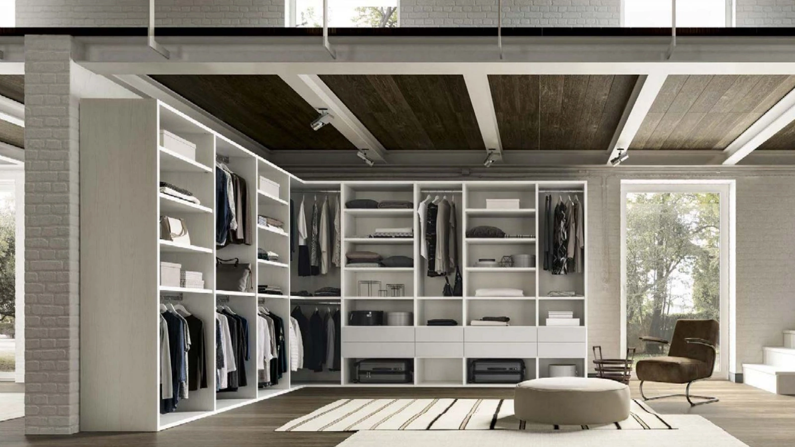 Cabina Armadio Urban GD1150 di Abitare Mobilstella