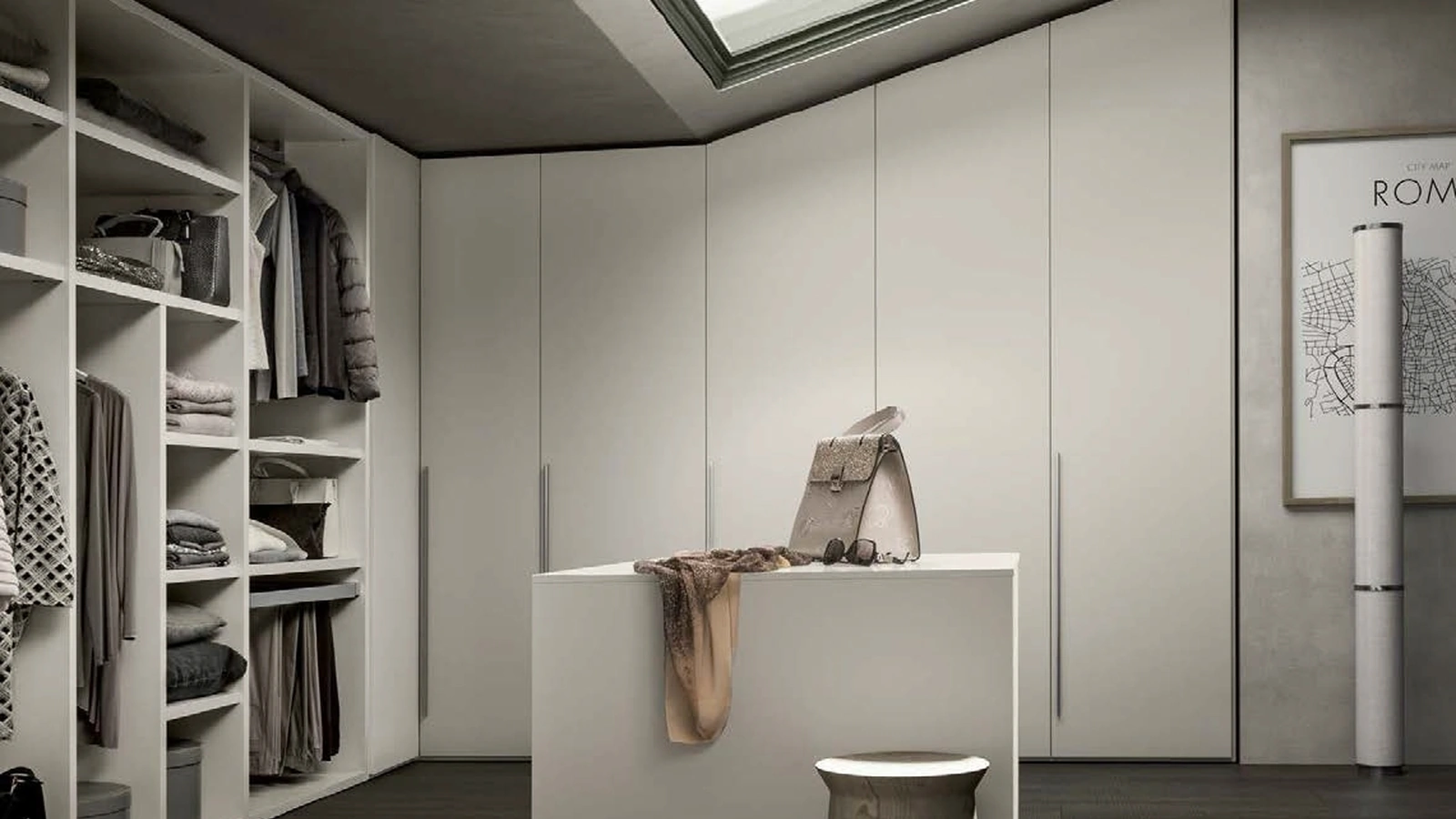 Cabina Armadio Urban GD1160 su misura di Abitare Mobilstella