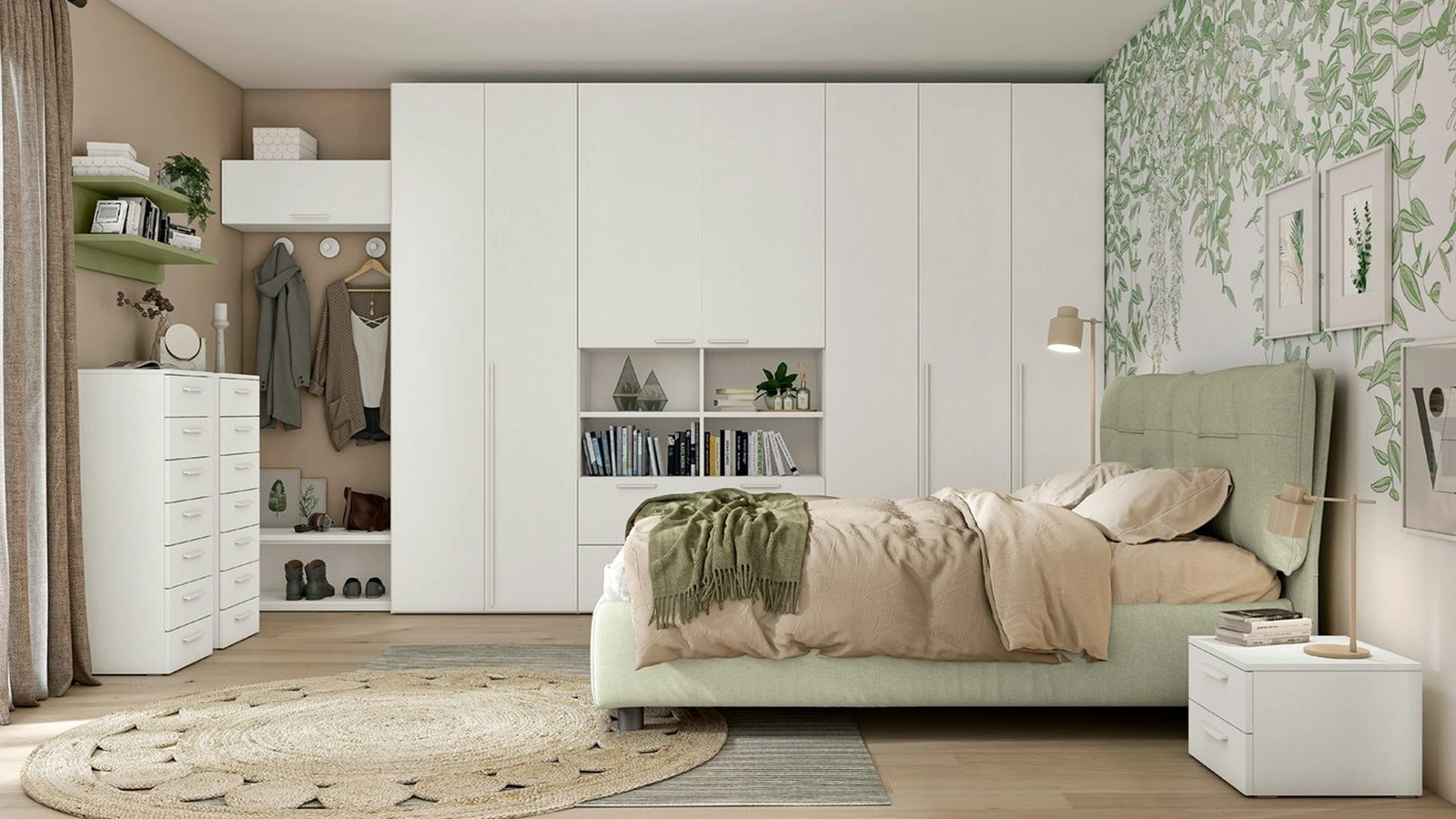 Armadio Volo M016 Blade e Bis di Colombini Casa