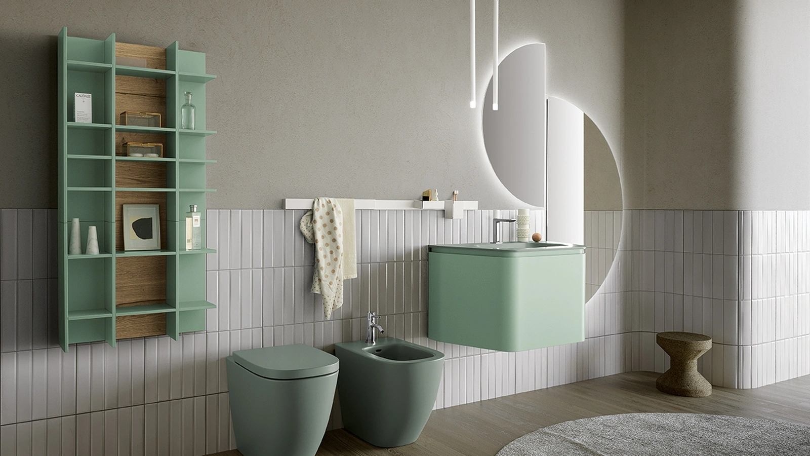 Mobile da Bagno sospeso Gola 08 di Archeda