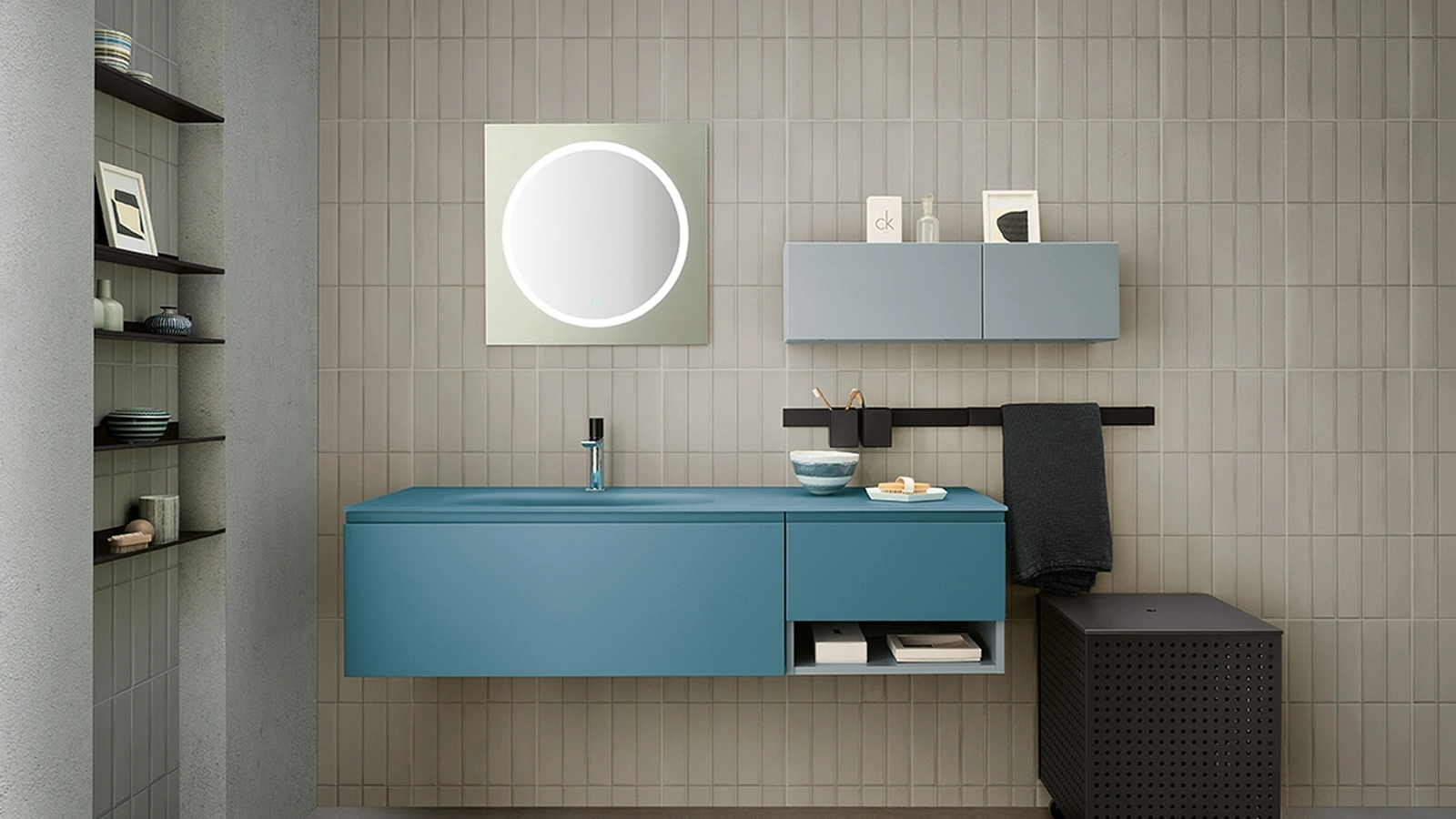 Mobile da Bagno sospeso Gola 10 di Archeda