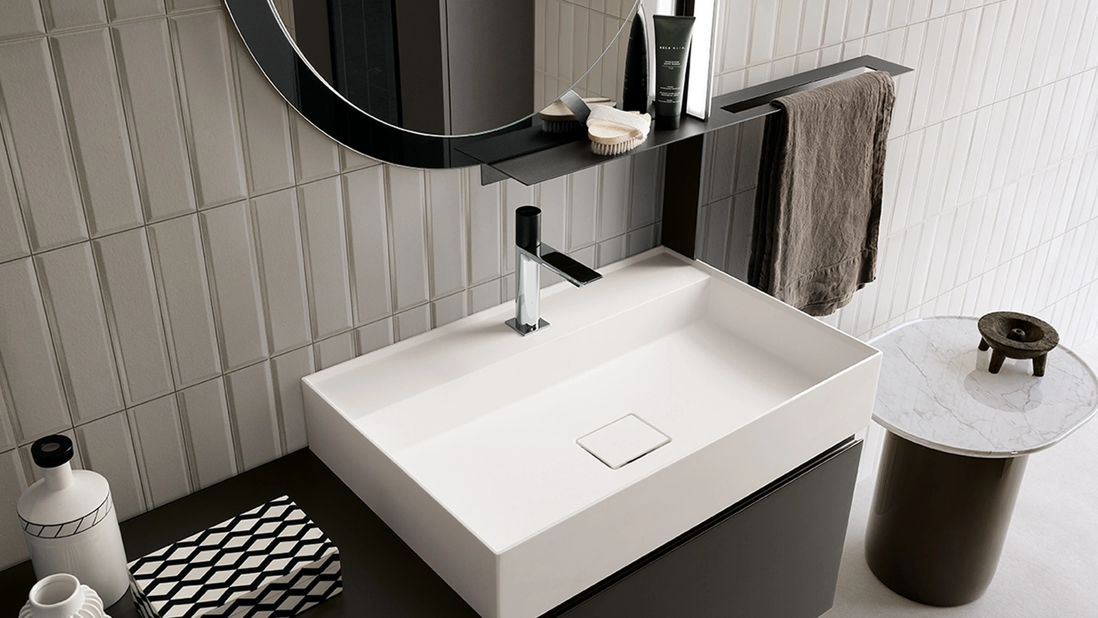 Mobile da Bagno sospeso Gola 07 di Archeda