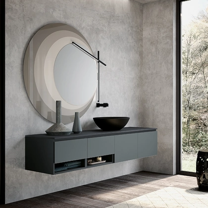 Mobile da Bagno sospeso Modulo 01 di Archeda