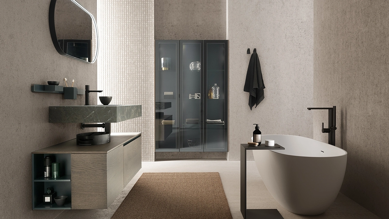 Mobile da Bagno sospeso Tulle 04 di Archeda