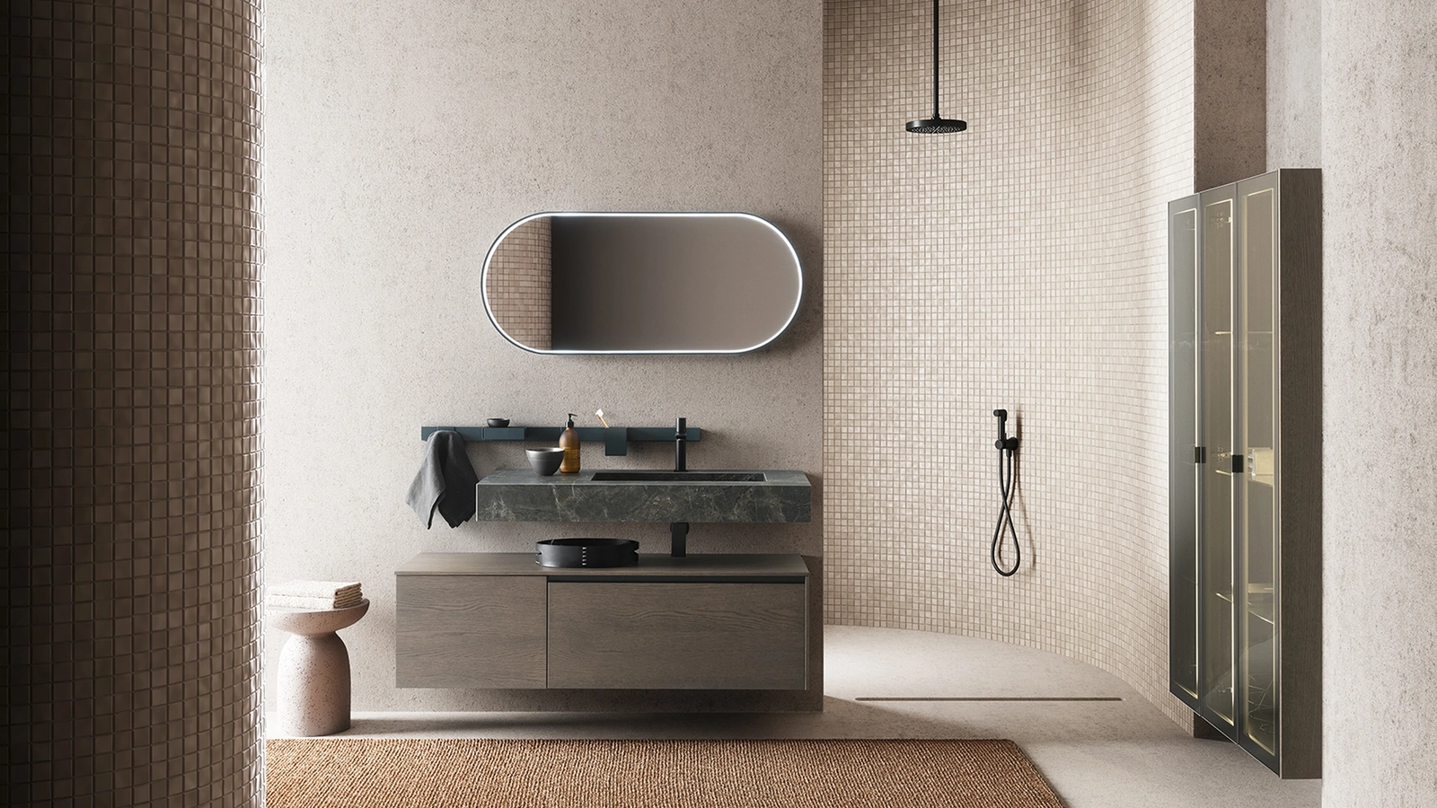 Mobile da Bagno sospeso Tulle 04 di Archeda