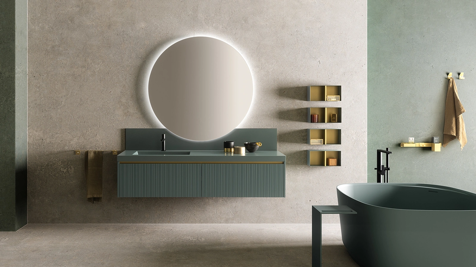 Mobile da Bagno sospeso Tulle 06 di Archeda