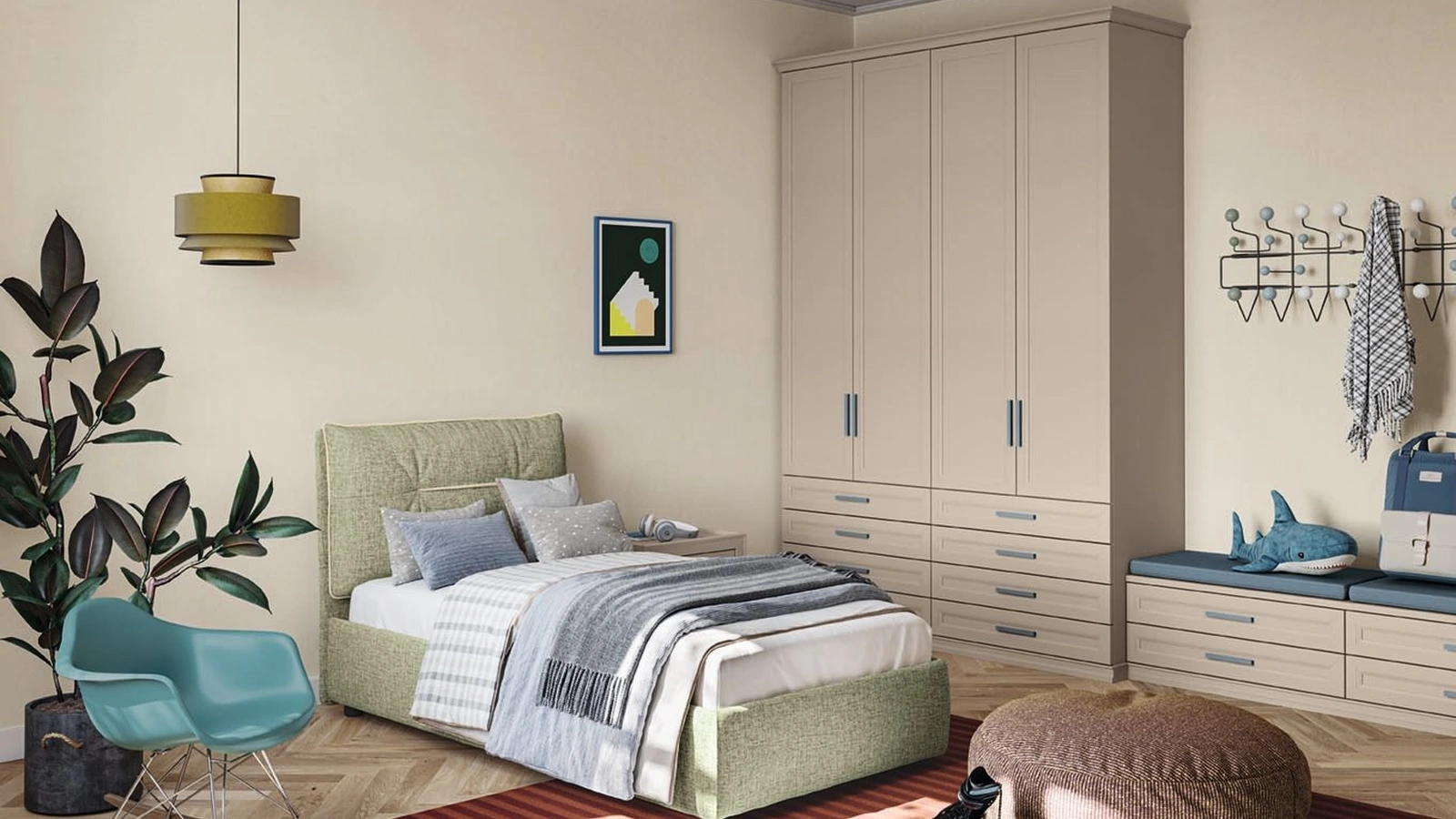 Cameretta Arcadia AC002 di Colombini Casa