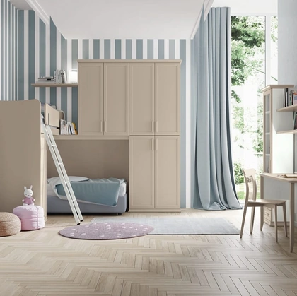 Cameretta a soppalco Arcadia AC021 di Colombini Casa