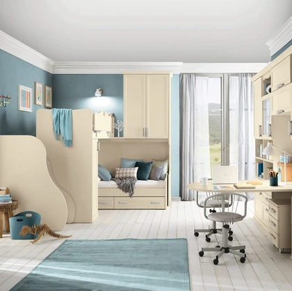 Cameretta a soppalco Arcadia AC025 di Colombini Casa