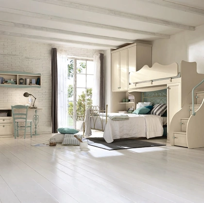 Cameretta a soppalco Arcadia AC026 di Colombini Casa