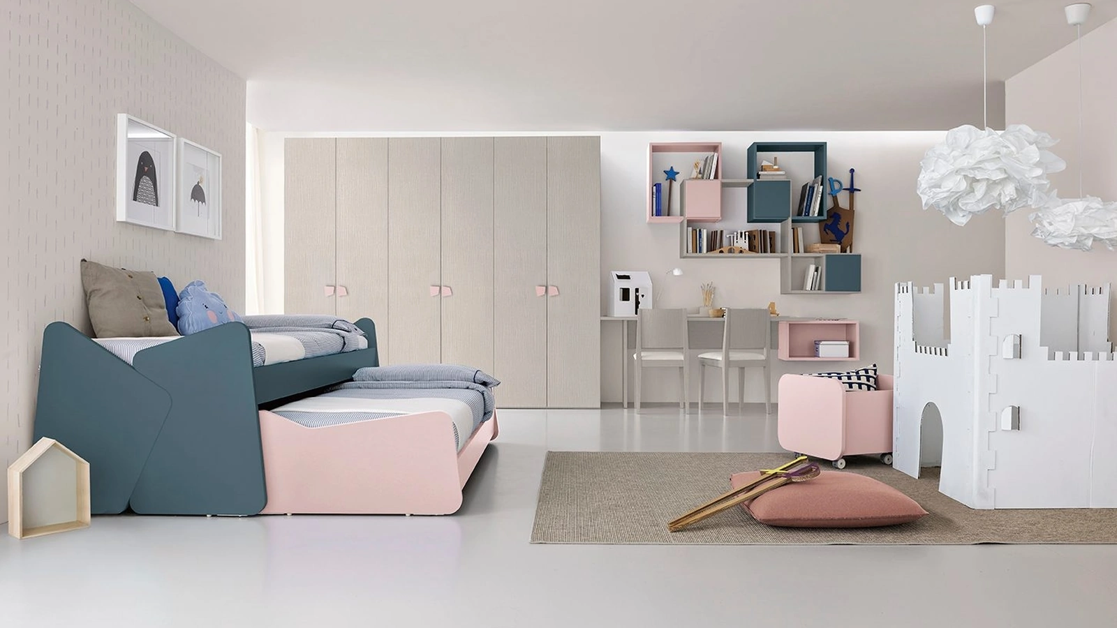 Cameretta salvaspazio Golf K30 di Colombini Casa