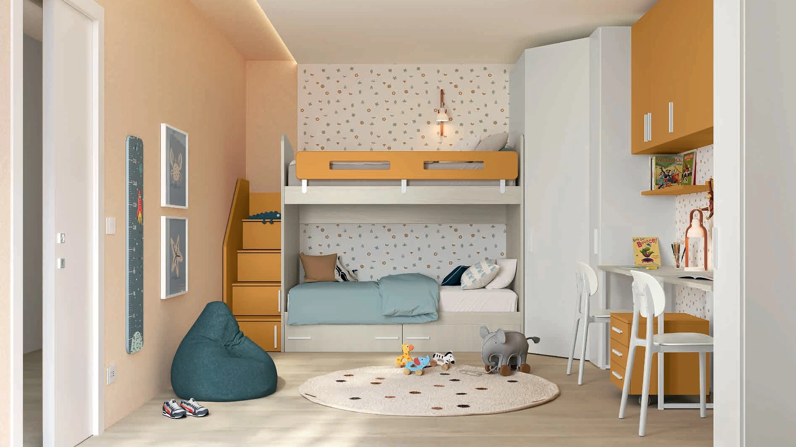 Cameretta Volo Kid C031 di Colombini Casa