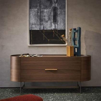 Comò Dedalo 01 in Legno di Pianca